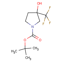 CAS:644970-36-5 | PC430112 | tert-Butyl 3-hydroxy-3-(trifluoromethyl)pyrrolidine-1-carboxylate