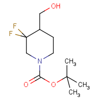 CAS:1303974-47-1 | PC430121 | tert-Butyl 3,3-difluoro-4-(hydroxymethyl)piperidine-1-carboxylate