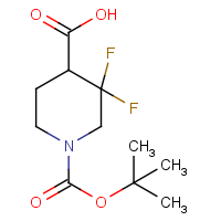 CAS: 1303972-81-7 | PC430122 | 1-(tert-Butoxycarbonyl)-3,3-difluoropiperidine-4-carboxylic acid