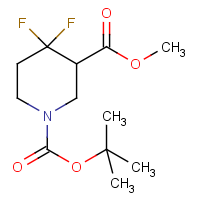 CAS:1303974-67-5 | PC430128 | 1-tert-Butyl 3-Methyl 4,4-difluoropiperidine-1,3-dicarboxylate
