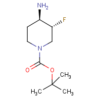 CAS: 907544-16-5 | PC430150 | tert-Butyl 3,4-trans-4-amino-3-fluoropiperidine-1-carboxylate racemate