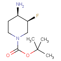 CAS: 577691-56-6 | PC430151 | tert-Butyl 3,4-cis-4-amino-3-fluoropiperidine-1-carboxylate racemate