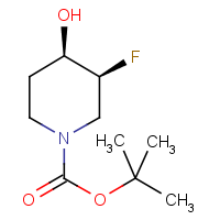 CAS:955028-88-3 | PC430153 | (3.4)-cis-3-Fluoro-4-hydroxy-piperidine-1-carboxylic acid tert-Butyl ester