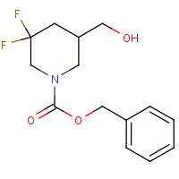 CAS:1356339-31-5 | PC430158 | Benzyl 3,3-difluoro-5-(hydroxymethyl)piperidine-1-carboxylate