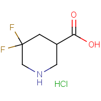 CAS: 1356339-09-7 | PC430159 | 5,5-Difluoropiperidine-3-carboxylic acid hydrochloride