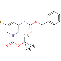 CAS:1356342-73-8 | PC430169 | tert-Butyl 5-(benzyloxycarbonylamino)-3-fluoro-5,6-dihydropyridine-1(2H)-carboxylate