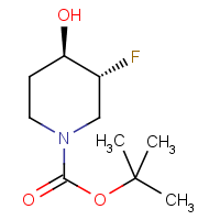 CAS:955029-44-4 | PC430171 | (3.4)-trans-3-Fluoro-4-hydroxy-piperidine-1-carboxylic acid tert-Butyl ester