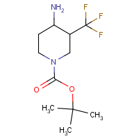 CAS:1255098-67-9 | PC430175 | tert-Butyl 4-amino-3-(trifluoromethyl)piperidine-1-carboxylate