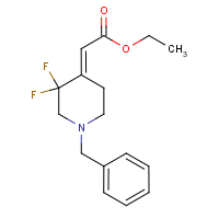 CAS: 1373510-82-7 | PC430185 | Ethyl 2-(1-benzyl-3,3-difluoropiperidin-4-ylidene)acetate