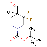 CAS: 1404196-21-9 | PC430194 | tert-Butyl 3,3-difluoro-4-formyl-4-methylpiperidine-1-carboxylate