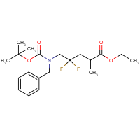 CAS: 1404196-31-1 | PC430203 | Ethyl 5-(benzyl(tert-butoxycarbonyl)amino)-4,4-difluoro-2-methylpentanoate