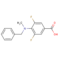 CAS: 1404196-20-8 | PC430205 | 4-(Benzyl(methyl)amino)-3,5-difluorobenzoic acid