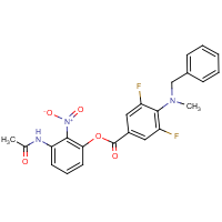 CAS: 1864061-72-2 | PC430219 | 3-Acetamido-2-nitrophenyl 4-(benzyl(methyl)amino)-3,5-difluorobenzoate