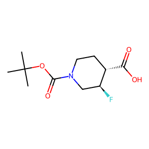 CAS:1864003-59-7 | PC430222 | (3,4)-Trans-1-(tert-Butoxycarbonyl)-3-fluoropiperidine-4-carboxylic acid