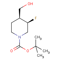 CAS:882033-93-4 | PC430228 | (3,4)-Cis-tert-Butyl 3-fluoro-4-(hydroxymethyl)piperidine-1-carboxylate