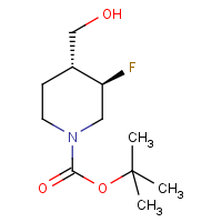 CAS:882033-94-5 | PC430229 | (3,4)-Trans-tert-Butyl 3-fluoro-4-(hydroxymethyl)piperidine-1-carboxylate