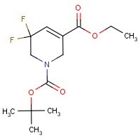 CAS: 1823847-01-3 | PC430239 | 1-tert-Butyl 3-ethyl 5,5-difluoro-5,6-dihydropyridine-1,3(2H)-dicarboxylate
