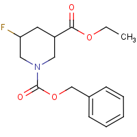 CAS:1823995-53-4 | PC430242 | 1-Benzyl 3-ethyl 5-fluoropiperidine-1,3-dicarboxylate