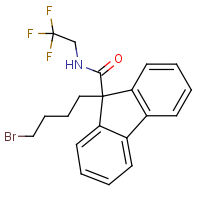 CAS:182438-98-8 | PC430251 | 9-(4-Bromobutyl)-N-(2,2,2-trifluoroethyl)-9H-fluorene-9-carboxamide