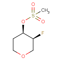 CAS:1864003-53-1 | PC430261 | cis-3-Fluoro-tetrahydro-2H-pyran-4-yl methanesulfonate racemate
