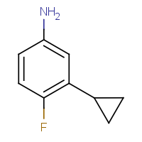 CAS: 890129-90-5 | PC430268 | 3-Cyclopropyl-4-fluoroaniline