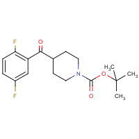 CAS:1228631-03-5 | PC430280 | tert-Butyl 4-(2,5-difluorobenzoyl)piperidine-1-carboxylate
