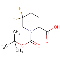 CAS:1255663-95-6 | PC430290 | 1-(tert-Butoxycarbonyl)-5,5-difluoropiperidine-2-carboxylic acid
