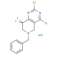 CAS: 1864059-82-4 | PC430292 | 6-Benzyl-2,4-dichloro-8,8-difluoro-5,6,7,8-tetrahydropyrido[4,3-d]pyrimidine hydrochloride