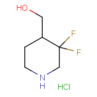 CAS:1258638-14-0 | PC430301 | (3,3-Difluoropiperidin-4-yl)methanol hydrochloride