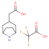 CAS:1980044-86-7 | PC430315 | 2-(8-Aza-bicyclo[3.2.1]octan-3-yl)acetic acid 2,2,2-trifluoroacetate
