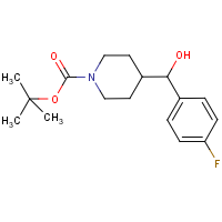 CAS:160296-41-3 | PC430317 | tert-Butyl 4-((4-fluorophenyl)(hydroxy)methyl)piperidine-1-carboxylate