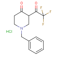CAS:1198285-40-3 | PC430324 | 1-Benzyl-3-(2,2,2-trifluoroacetyl)piperidin-4-one hydrochloride