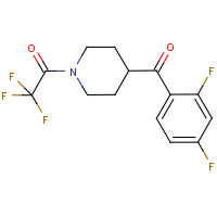 CAS:1198287-09-0 | PC430334 | 1-(4-(2,4-Difluorobenzoyl)piperidin-1-yl)-2,2,2-trifluoroethanone