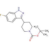 CAS:1198284-41-1 | PC430335 | tert-Butyl 4-(6-fluoro-1H-indazol-3-yl)piperidine-1-carboxylate