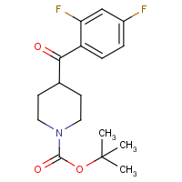 CAS:1159825-99-6 | PC430336 | tert-Butyl 4-(2,4-difluorobenzoyl)piperidine-1-carboxylate