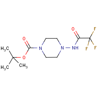 CAS:1198286-22-4 | PC430340 | tert-Butyl 4-(2,2,2-trifluoroacetamido)piperazine-1-carboxylate
