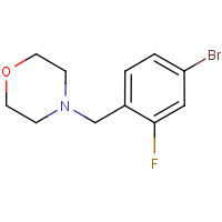 CAS:338454-98-1 | PC430519 | 4-(4-Bromo-2-fluorobenzyl)morpholine
