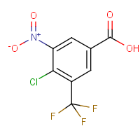 CAS:350488-79-8 | PC430534 | 4-Chloro-3-nitro-5-(trifluoromethyl)benzoic acid