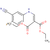 CAS: 134811-49-7 | PC430545 | Diethyl 2-((3-cyano-4-fluorophenylamino)methylene)malonate