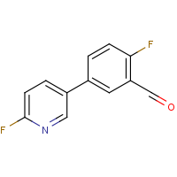 CAS: 1206969-49-4 | PC430554 | 2-Fluoro-5-(6-Fluoropyridin-3-yl)benzaldehyde
