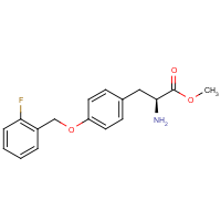 CAS:1212808-41-7 | PC430556 | (S)-Methyl 3-(4-(2-fluorobenzyloxy)phenyl)-2-aminopropanoate