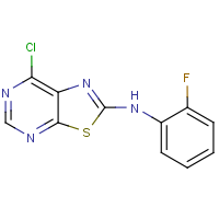CAS:1242240-95-4 | PC430559 | 7-Chloro-n-(2-fluorophenyl)thiazolo[5,4-d]pyrimidin-2-amine