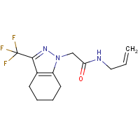 CAS:1258652-68-4 | PC430601 | n-Allyl-2-(3-(trifluoromethyl)-4,5,6,7-tetrahydroindazol-1-yl)acetamide