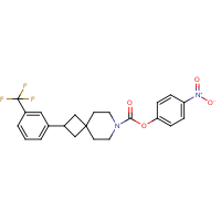 CAS:1225276-30-1 | PC430605 | p-Nitrophenyl 2-(m-trifluoromethylphenyl)-7-aza-spiro[3.5]nonane-7-carboxylate