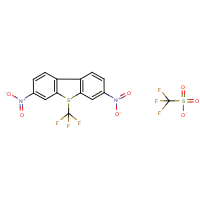 CAS:129922-37-8 | PC4321 | S-(Trifluoromethyl)-3,7-dinitrodibenzothiophenium trifluoromethanesulphonate