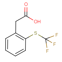 CAS:239080-01-4 | PC4324 | 2-(Trifluoromethylthio)phenylacetic acid