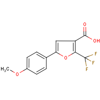 CAS: 239080-02-5 | PC4341 | 5-(4-Methoxyphenyl)-2-(trifluoromethyl)furan-3-carboxylic acid