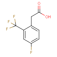 CAS:195447-80-4 | PC4376X | 4-Fluoro-2-(trifluoromethyl)phenylacetic acid