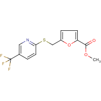 CAS:239107-28-9 | PC4387 | 2-[5-(Methoxycarbonyl)furfurylthio]-5-(trifluoromethyl)pyridine