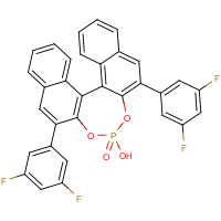 CAS:1191451-23-6 | PC440006 | (R)-3,3'-Bis(3,5-difluorophenyl)-1,1'-binapthyl-2,2'-diyl hydrogenphosphate